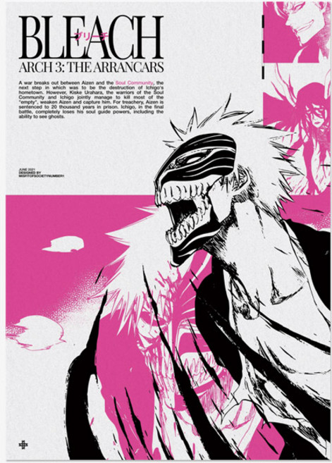 블리치 애니 펠트 패브릭포스터, FB 블리치 02, A3