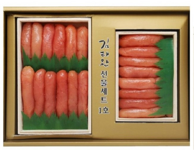김태완명란젓 선물세트1호(정란1.5kg) 30년전통 저염명품 명란, 1.5kg, 1세트