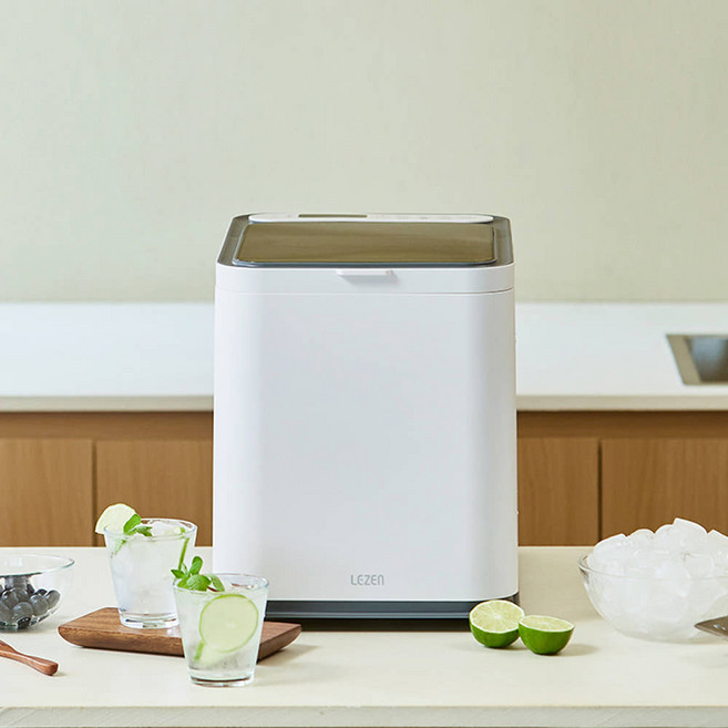 (사은품100%증정) 르젠 카페 가정용 제빙기 아이스메이커, LP-IM100