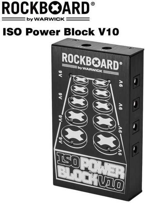 RockBoard ISO Power Block V10 效果器電源供應器【i.ROCK 愛樂客樂器】