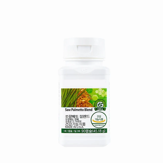 암웨이 Amway 뉴트리라이트 쏘팔메토 블렌드 90캡슐(45.18g), 1개, 90정 - 쿠팡