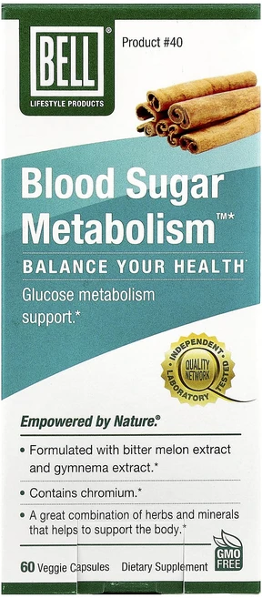 몸관리하세요 겨울입니다 Bell Lifestyle Blood Sugar Metabolism™ 베지 캡슐 60정 특별관리진행, BellLifestyleBloodSugarMetabol, 1개 - 쿠팡
