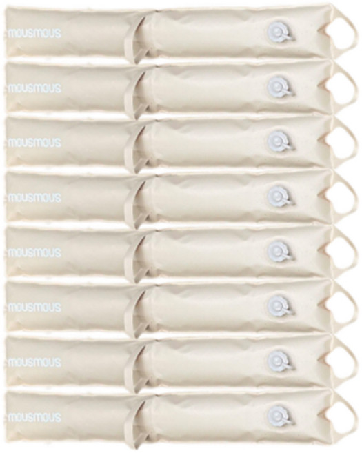 스노우스노우 캠핑 물주머니 8개 세트, 베이지