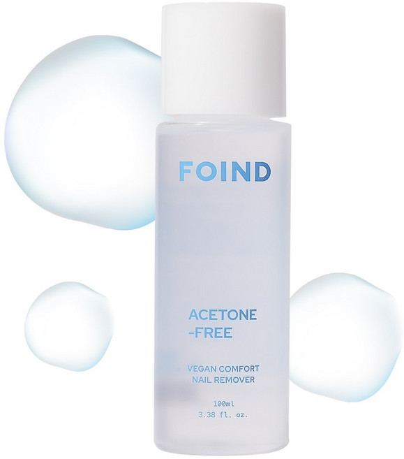 포인드 아세톤 프리 저자극 냄새 없이 순한 비건 네일 리무버, 1개, 100ml