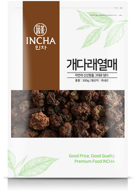 인차 국산 개다래열매 충영 개다래 열매차, 300g, 1개