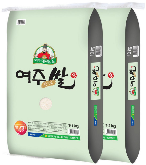 대왕님표 여주쌀 20kg, 1개, 상등급