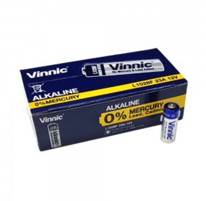 비닉 건전지 L1028 23A 2 3AAA 완전벌크 50입 12V, 1개, 50개입