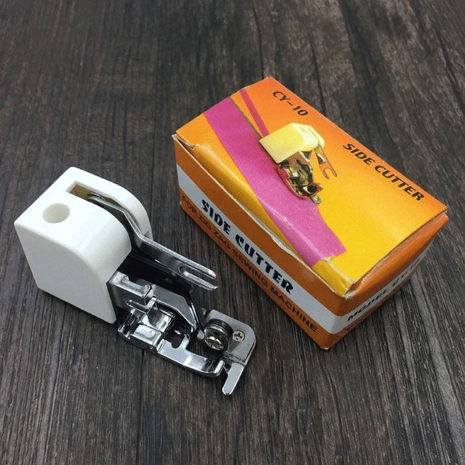 사이드 커터가 있는 재봉틀 노루발 - Brother Singer 오버록 휴대용 기계와 호환 가능