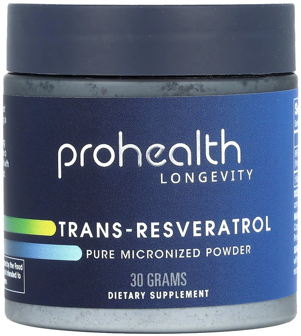 ProHealth Longevity 트랜스-레스베라트롤 순수 미분화 분말 30g, ProHealthLongevity트랜스레스베라트롤순수미, 1개 - 쿠팡