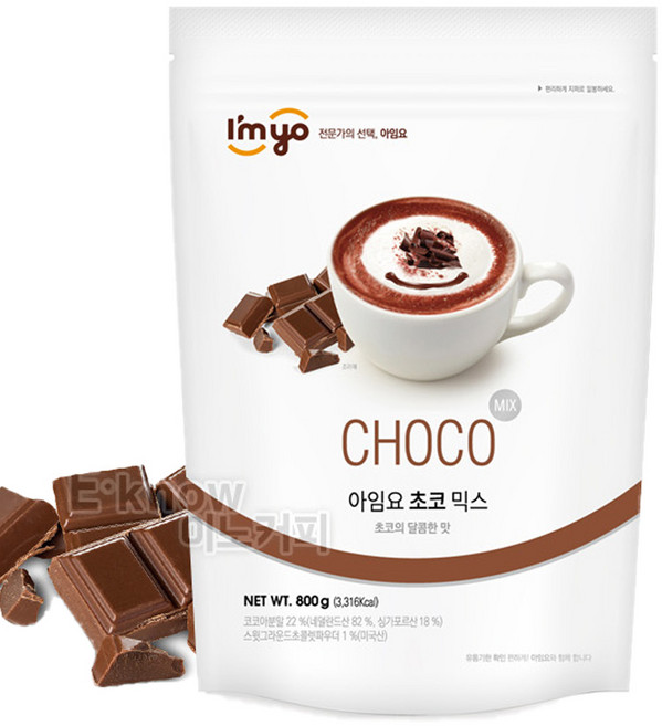 아임요 초코 믹스 파우더, 800g, 1개입, 1개