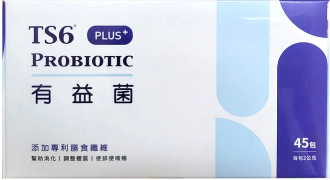 TS6護一生 有益菌PLUS 益生菌, 1個, 45份
