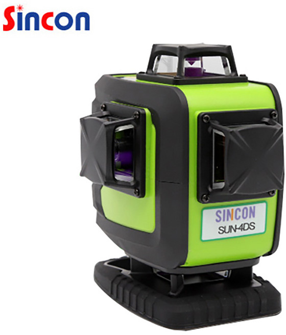 신콘 4D 전자식 그린레이저레벨기 4D40S SUN-4DS BT AUTO, 1개