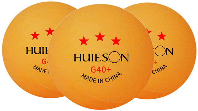 ABS 3성 탁구공 연습용 50개 벌크, 오렌지, 1개, 100개입