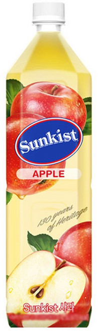 썬키스트 사과, 1.5L, 4개