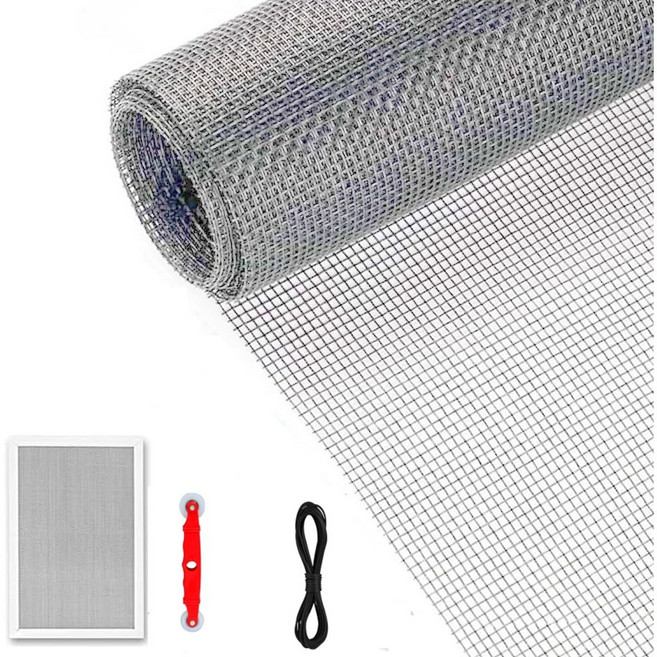 Siemzon 초미세방충망 DIY 셀프교체 창문 먼지차단 촘촘망, 1개