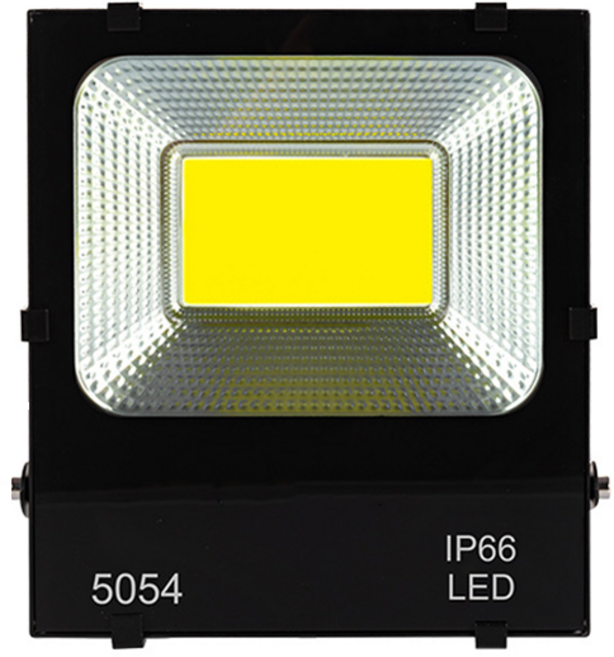 LED投射燈 COB高亮度節能燈泡 IP66防水戶外照明 鋼化玻璃耐用防護, 工業級-厚款200W-白光220V, 1個