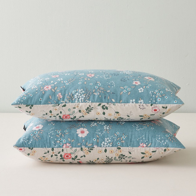 자자홈 데이지 세미마이크로 베개커버_2장