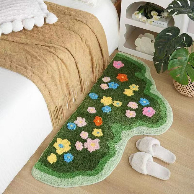 YAPOGI 욕실 현관 주방 인테리어 침실 침대 발매트 러그