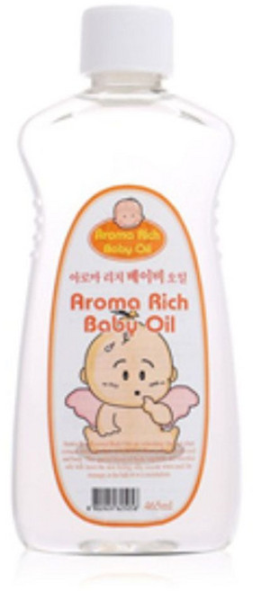 유아케어 리치 베이비 아로마 오일 465ml 피부보습, 1개