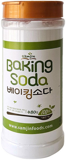 삼진식품 베이킹소다 480g 식용 과일세척, 1개