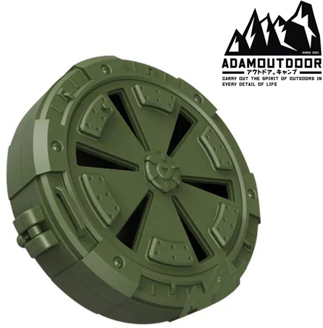 ADAM 戶外戰術蚊香盒 ADMCH-RP01, G 軍綠