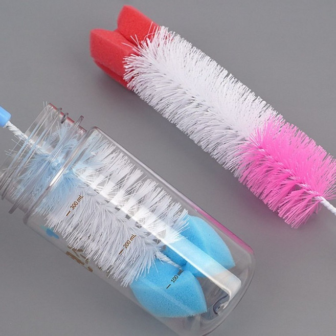 젖병솔 병솔 긴목 청소솔 텀블러 물병 세척 브러쉬 주방 설거지 위생 관리