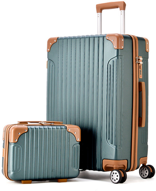 플랜와이 여행용 감성 하드 기내용 캐리어 2종 세트 14인치 20인치 24인치 CA1