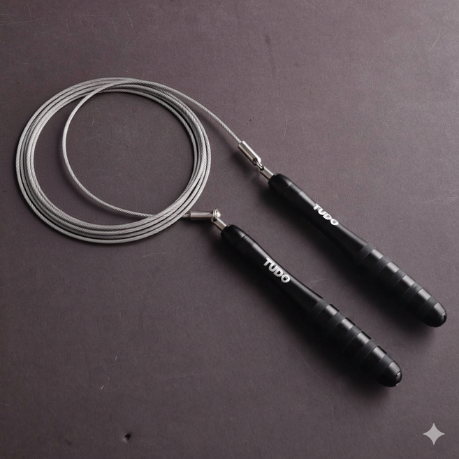 투도 와이어줄넘기 선수용 크로스핏 헬스 복싱 다이어트 어린이 성인, 핸들 + Lilac Purple, 1개