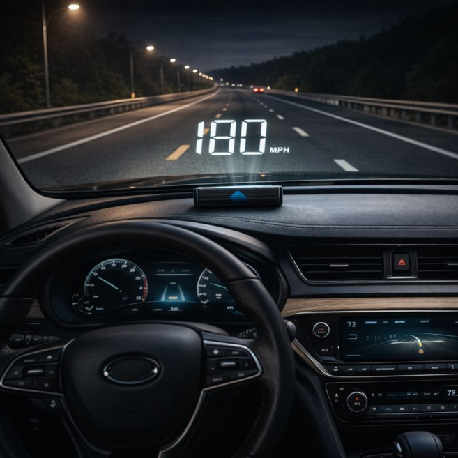 차량용 HUD 헤드업 디스플레이 GPS 속도계, 1개, 전차종