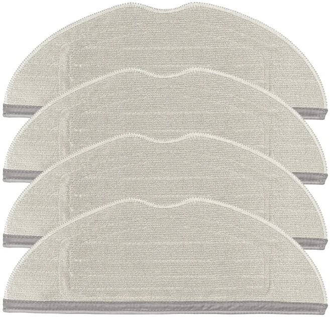 쿠쿠스토어 드리미 D20 / 프로 플러스 청소기 천 와이퍼 블레이드 교체품 10/4개 세트 도구 패드, 01 4 PACK, 01 빠른, 01 4 PACK