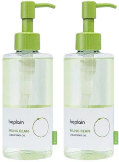 [블리샵]비플레인 녹두 클렌징 오일 200ml 1 + 1, 2개
