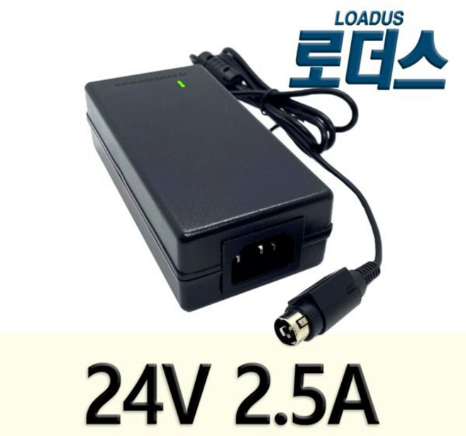 24V 2.5A 영수증프린터 P60EA240175호환 국산어댑터, 1개