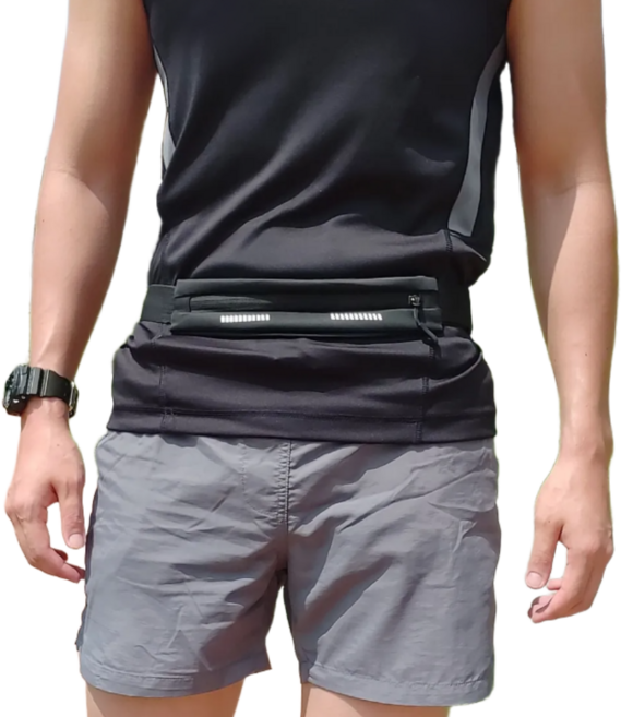 [독보적인 고정력] 러너핏 러닝 벨트 3세대, 블랙, 1개