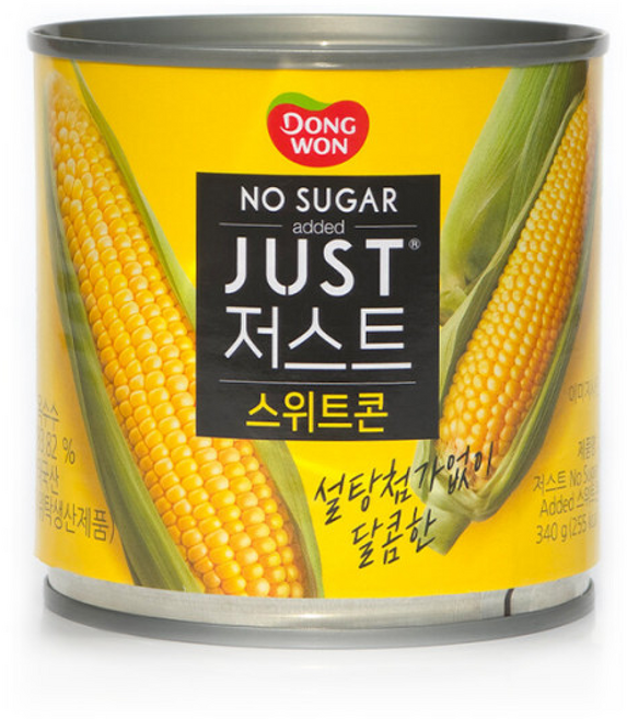 동원 저스트 노슈가 스위트콘 / 옥수수홀 피자 토핑, 340g, 10개