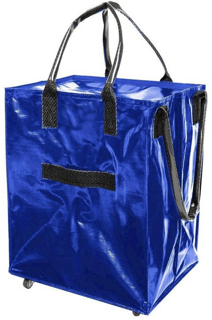 헐켄 헬켄 롤링 토트백 바퀴가방 쇼핑카트 접이식 가방 바퀴달린장바구니