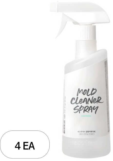 에코후레쉬 플러스 곰팡이제거제, 4개, 500ml