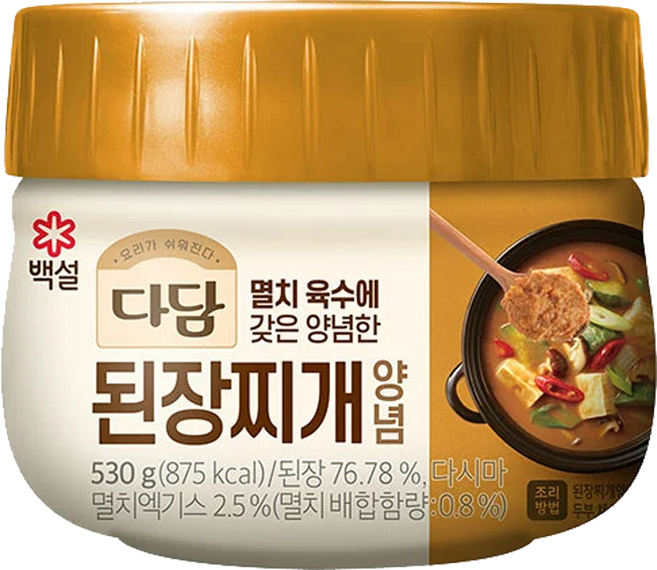다담 된장찌개양념, 530g, 1개