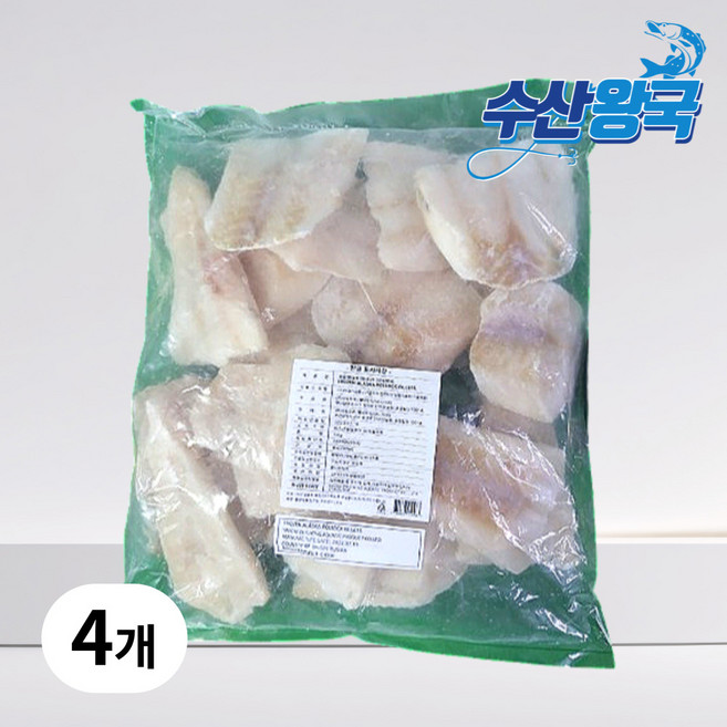 수산왕국 명태포 동태포 슬라이스, 4개