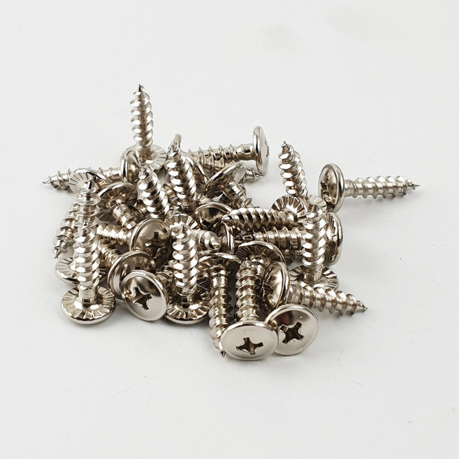 4mm 와샤 4x16 피스 나사 가구 못 경첩용 니켈, 와샤니켈4x16(1000EA), 1개