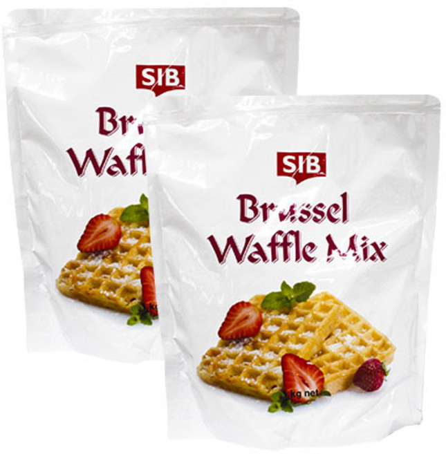 브뤼셀 와플믹스, 1kg, 2개