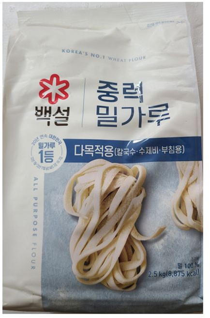 CJ제일제당 백설 박력1등 밀가루 1kg x4개, 4개