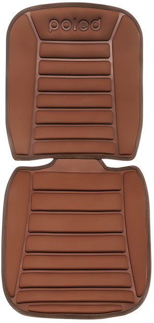 폴레드 3D 유아 카시트 보호매트, 브라운, 1개