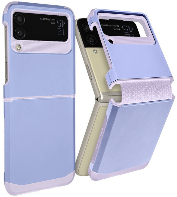 인트그로 플리에 투톤 힌지보호 Z플립 휴대폰 케이스