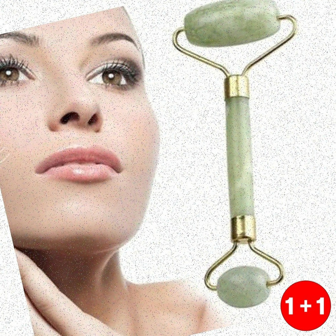 마사지소품 마사지 롤러 괄사 도구 라운드형 페이스 바디 관리용 쿨링(1+1옵션 주문수량의 2배수량 배송), 상세페이지 참조