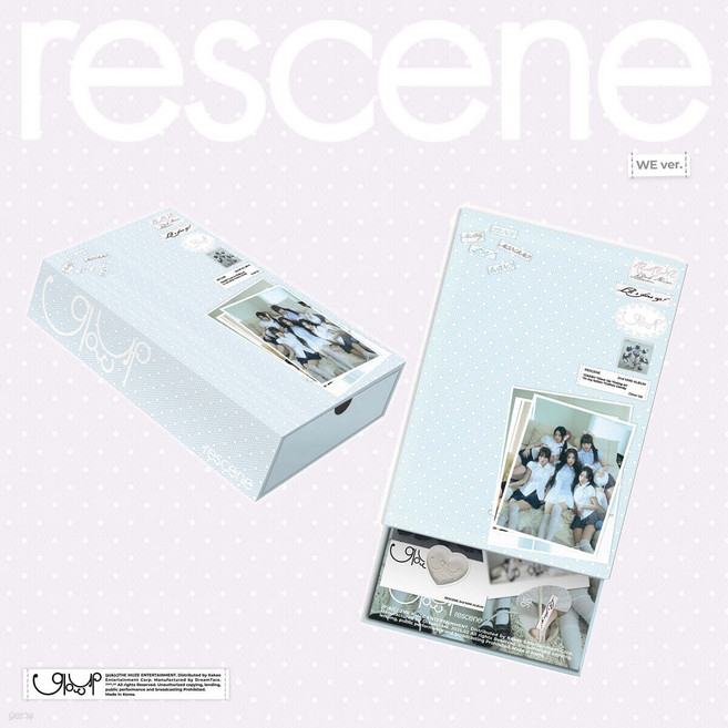 리센느 미니앨범 2집 그로우 업 위 버전 RESCENE Glow Up WE ver., 내용 참조, 내용 참조