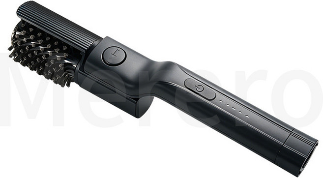 전동 그릴 청소 브러쉬 2in1 360도 회전 청소, 1개, 블랙