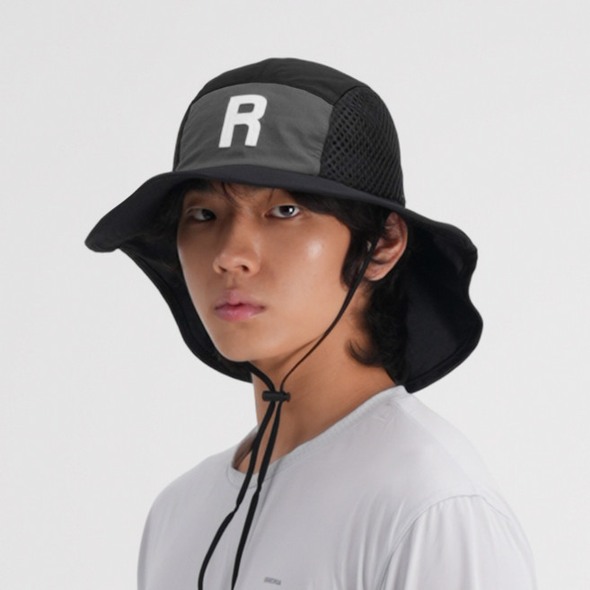 오버핏 넥가드 부니햇 햇빛가리개 모자 등산모자 정글모 벙거지