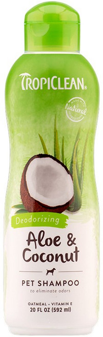[트로피클린] 트로피크린 알로에 앤 코코넛 샴푸 592ml (20oz) 디오더라이징 냄새제거, 1개