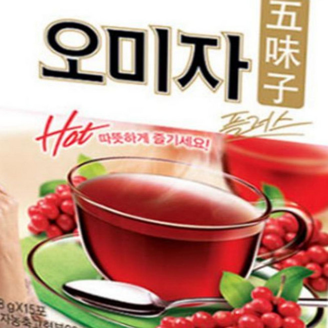 전통차 건강차 오미자차 새콤달콤 과일보양 음료추천 15스틱