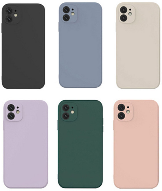 비비드 파스텔 카메라 쉴드 사각 스퀘어 실리콘케이스 아이폰 12 프로 미니 맥스 부터 아이폰 xs xr 7/8 아이폰 11 pro max 까지
